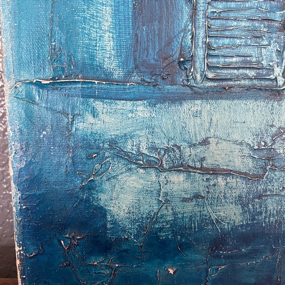 Textured Original Oil Painting Signed - Picture 12 of 12